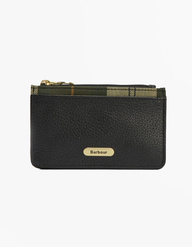 ALDER LEATHER Card Holder Womens Black