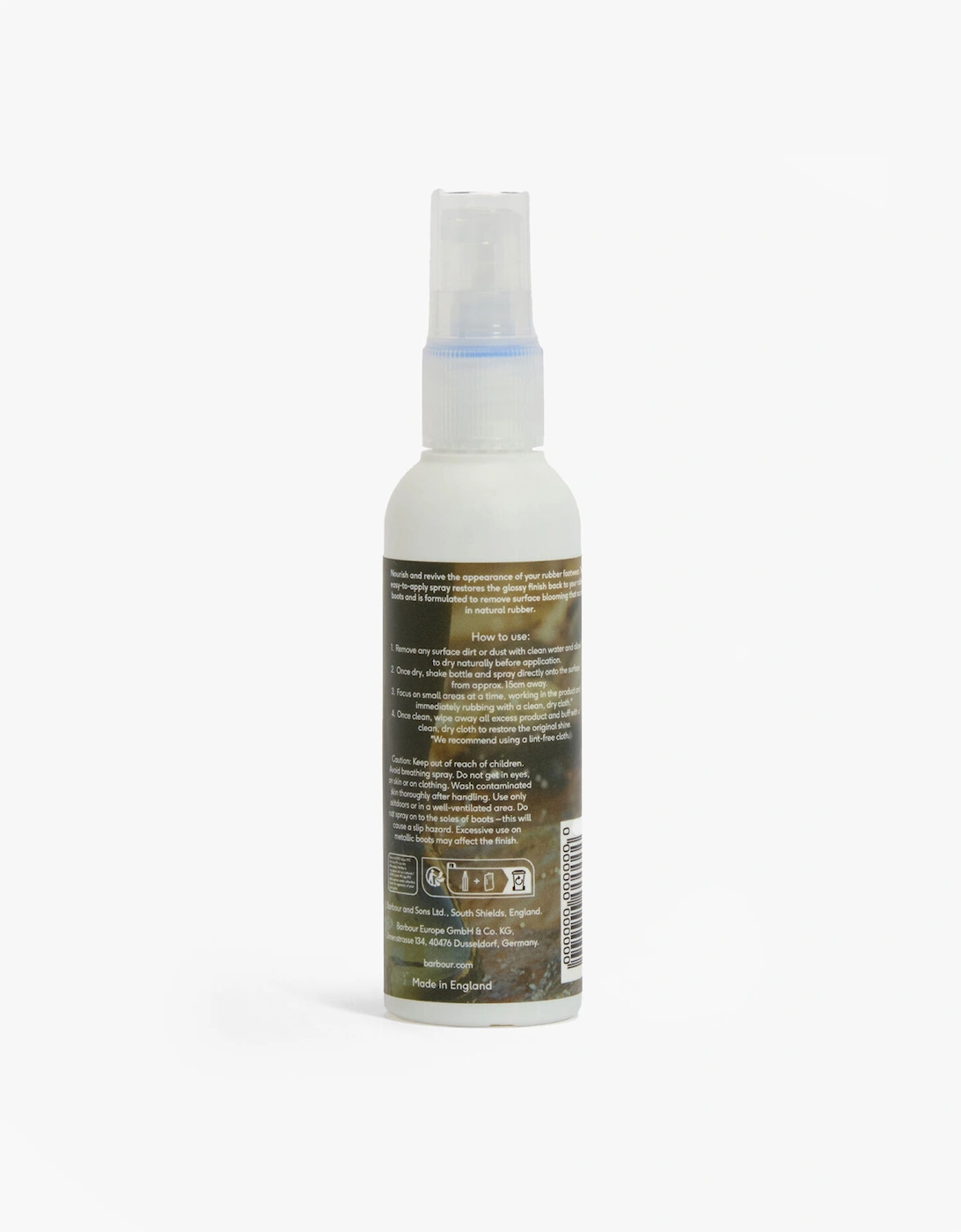 RUBBER FOOTWEAR BUFFING Spray