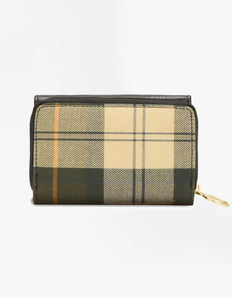 ROSA LEATHER French Purse Womens Black