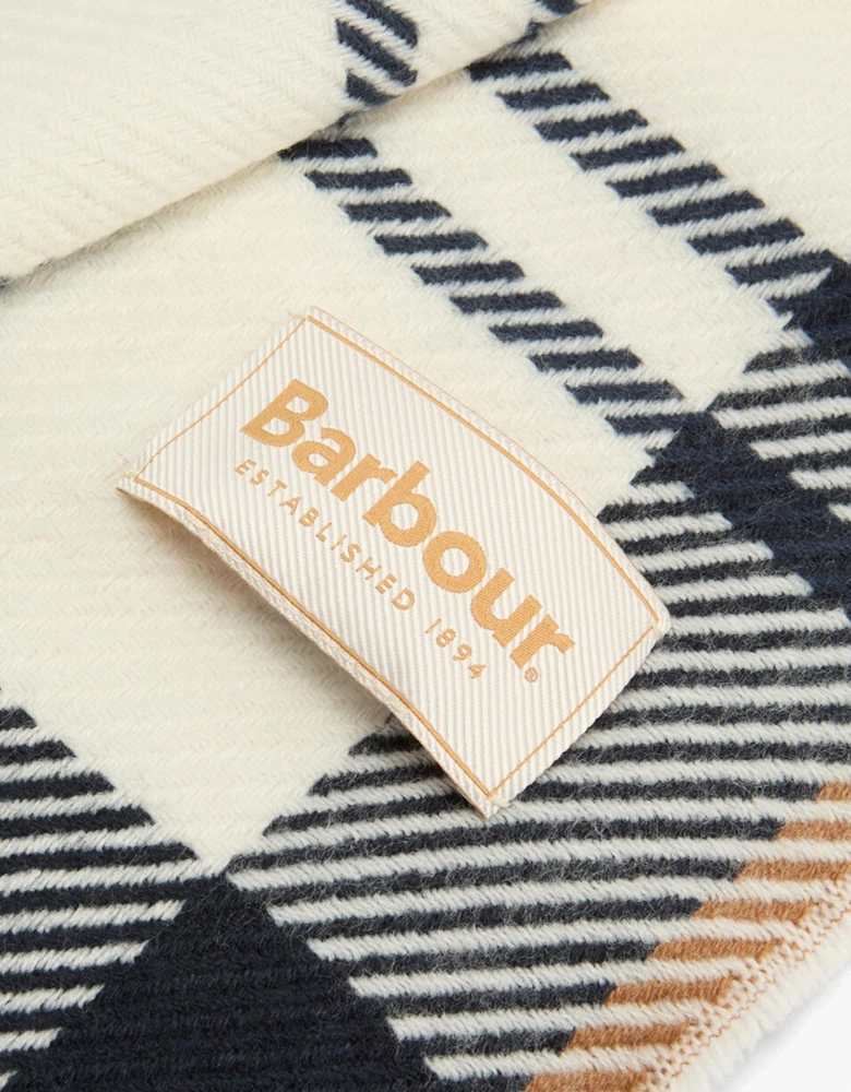 PENDLE BEANIE & BLAIR SCARF Gift Set Womens Hessian Navy