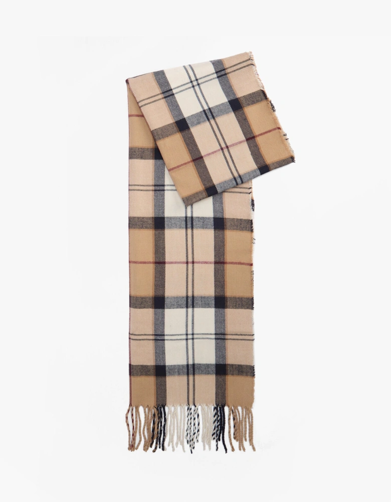DOVER BEANIE & HAILES SCARF Gift Set Womens Hessian Tartan