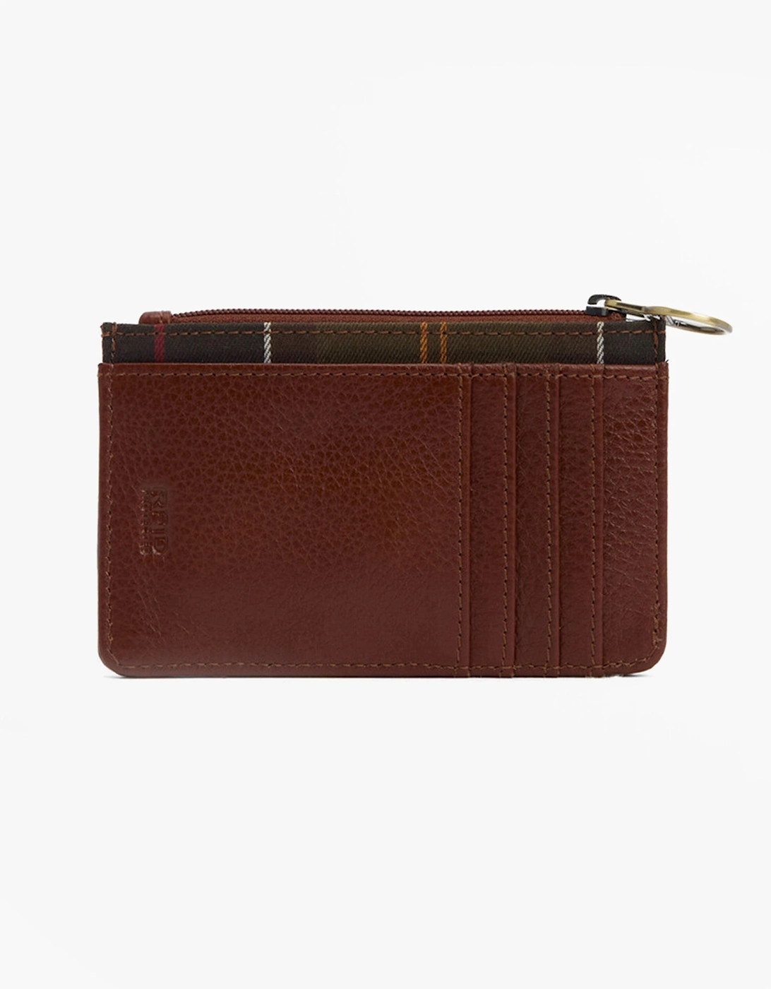 ALDER LEATHER Card Holder Womens Brown/Classic
