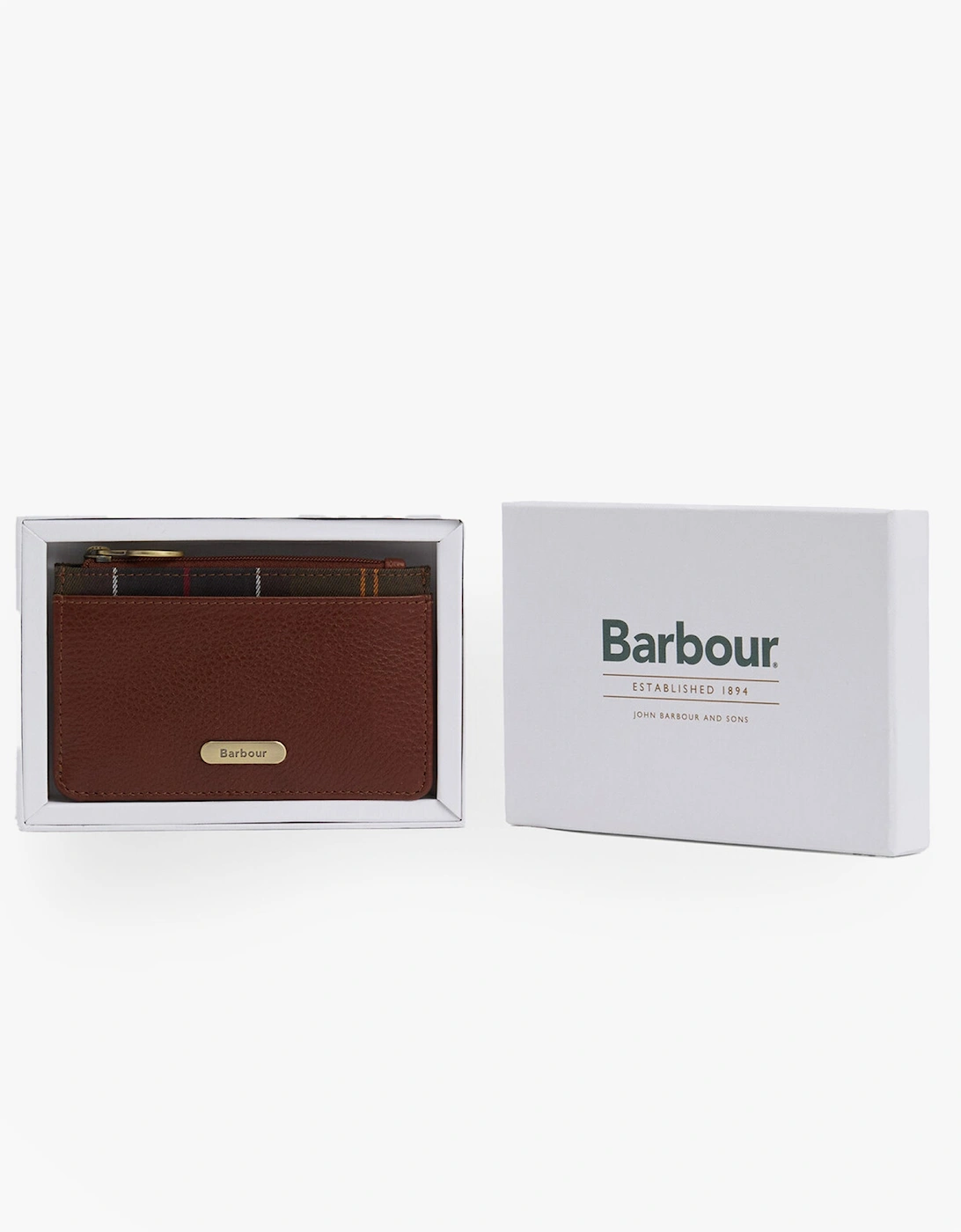 ALDER LEATHER Card Holder Womens Brown/Classic