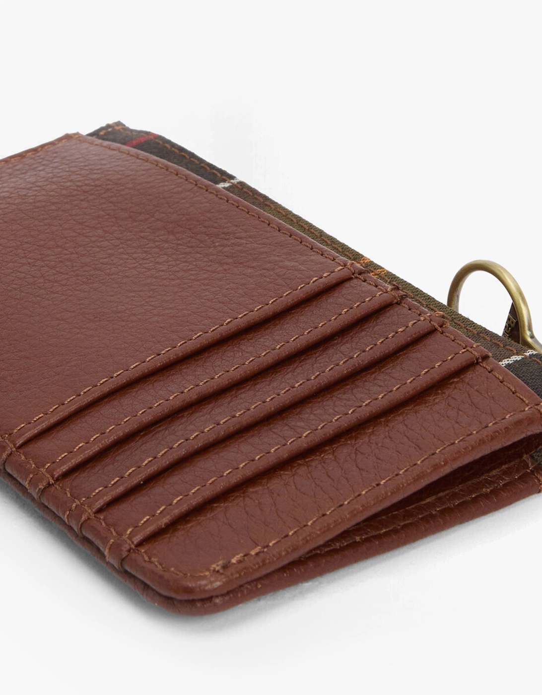 ALDER LEATHER Card Holder Womens Brown/Classic