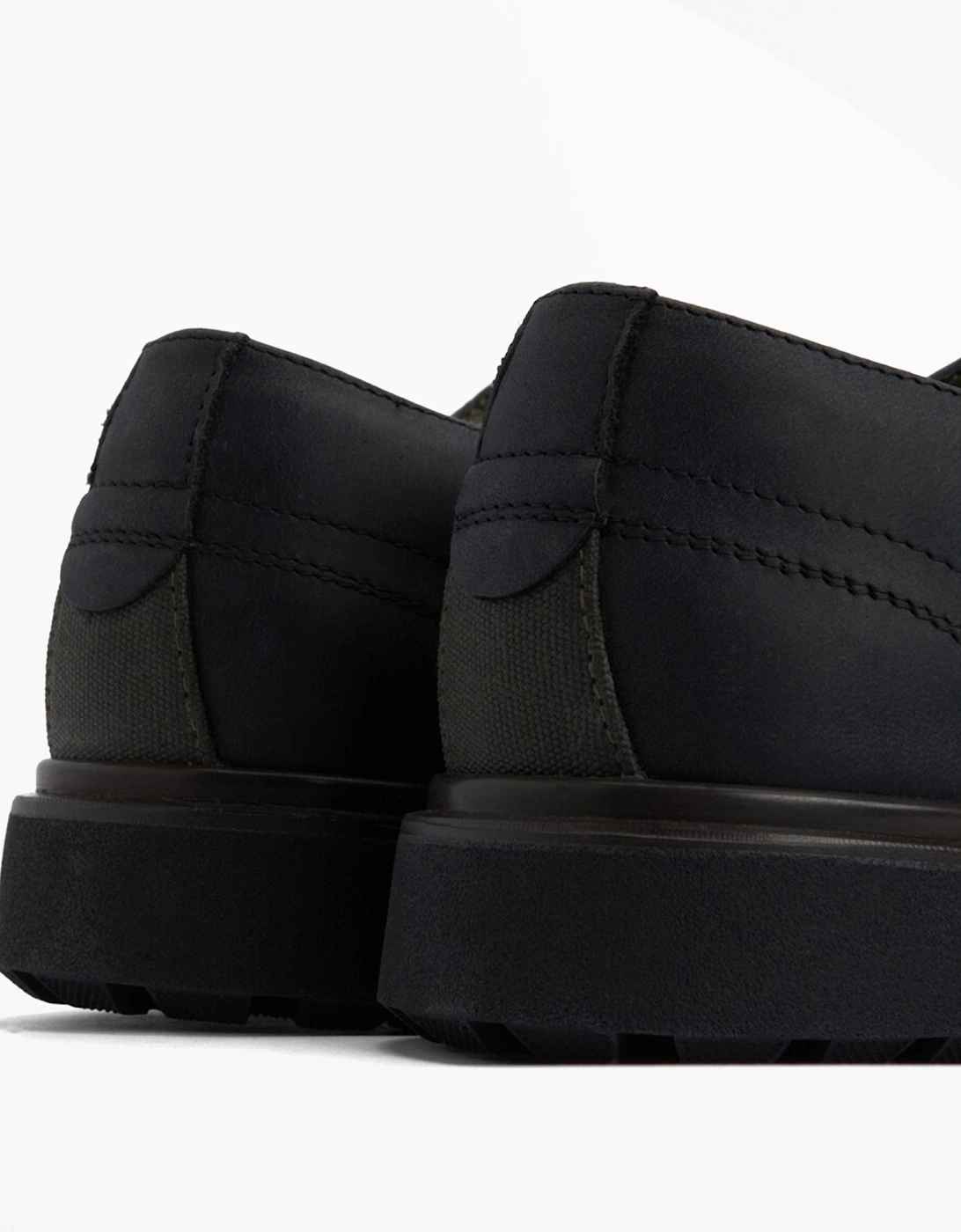 CARTHY Mens Derby Shoes Black