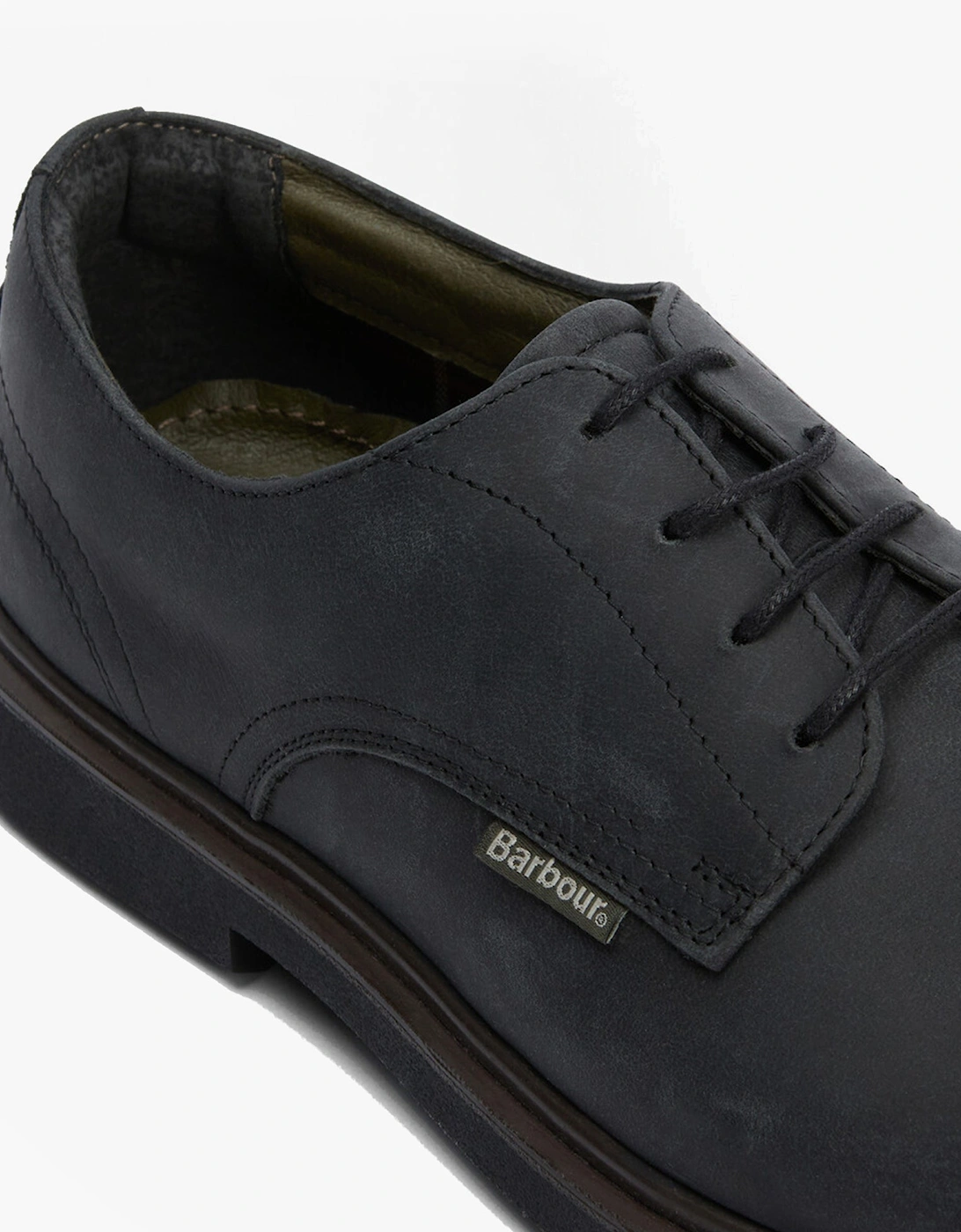 CARTHY Mens Derby Shoes Black