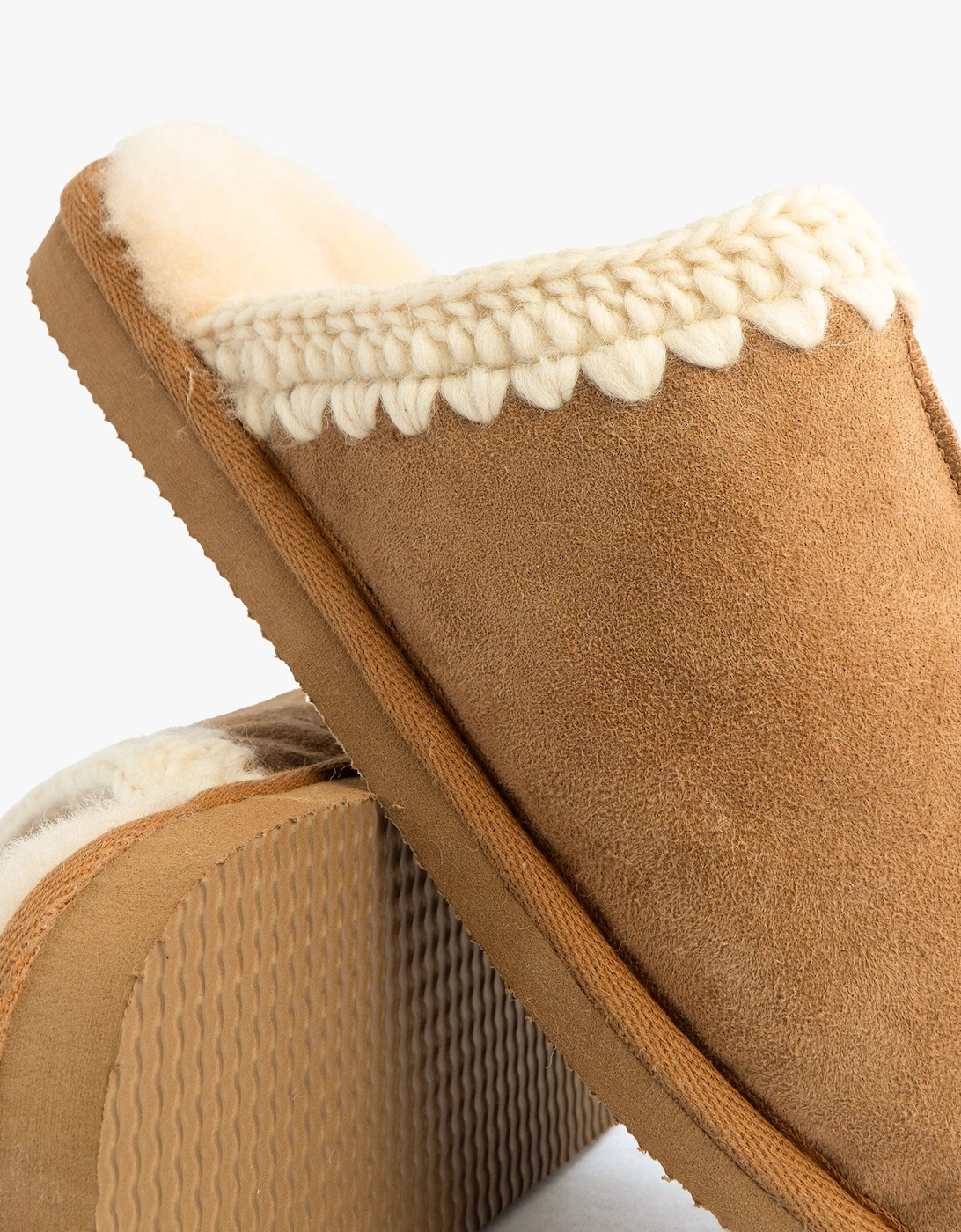 SELINA Womens Slippers Chestnut
