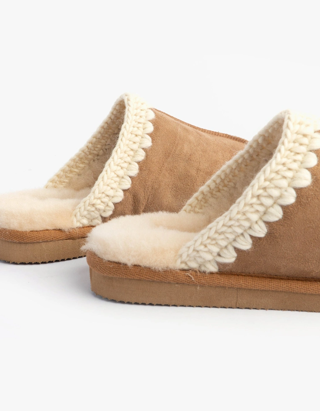 SELINA Womens Slippers Chestnut
