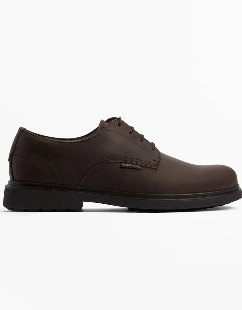 CARTHY Mens Derby Shoes Dark Brown
