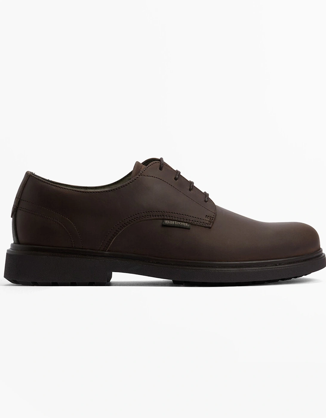 CARTHY Mens Derby Shoes Dark Brown, 6 of 5