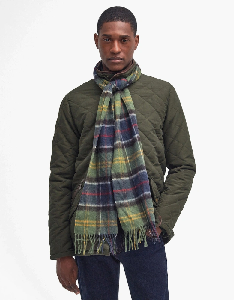 WOOL CASHMERE TARTAN Mens Winter Classic