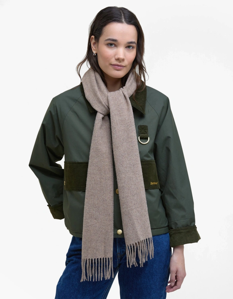LAMBSWOOL WOVEN Womens Winter Oatmeal