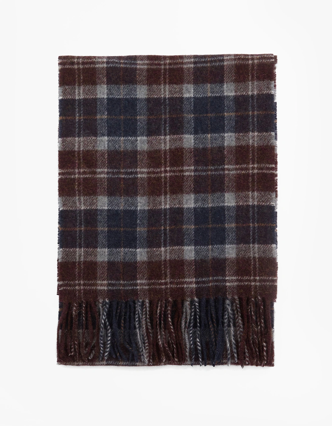 TARTAN LAMBSWOOL Mens Winter Oak Tartan, 5 of 4