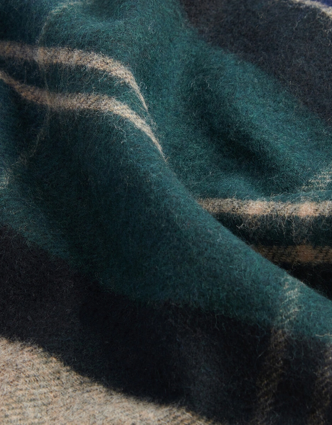 INVERNESS TARTAN Mens Scarf Green Loch