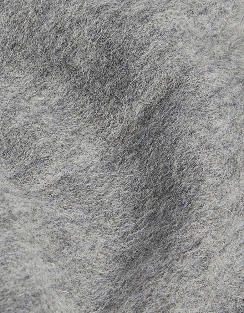 PLAIN LAMBSWOOL Mens Winter Grey Marl