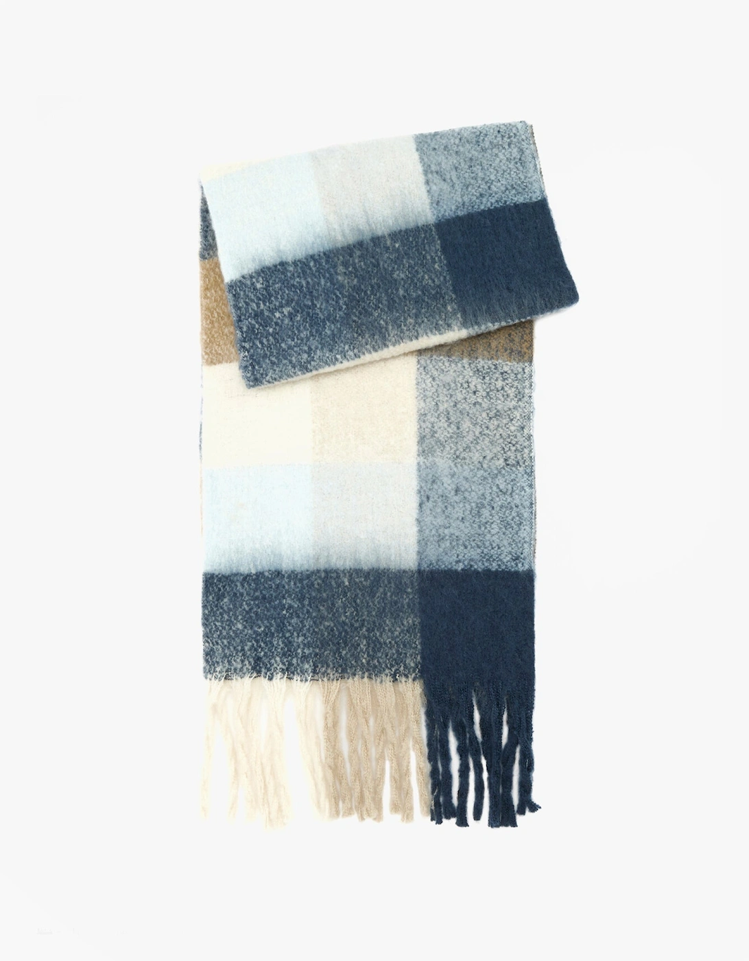 MARIE Womens Winter Ice Blue Check, 7 of 6