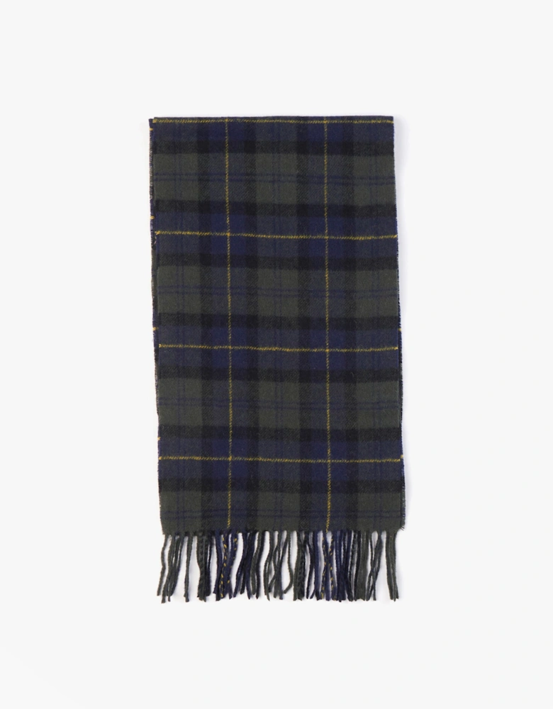 TARTAN LAMBSWOOL Mens Winter Olive Night