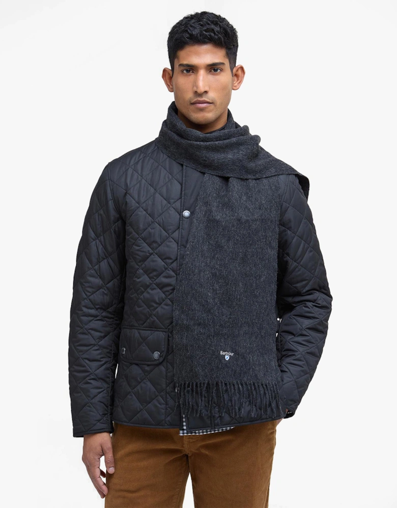PLAIN LAMBSWOOL Mens Winter Charcoal/Grey