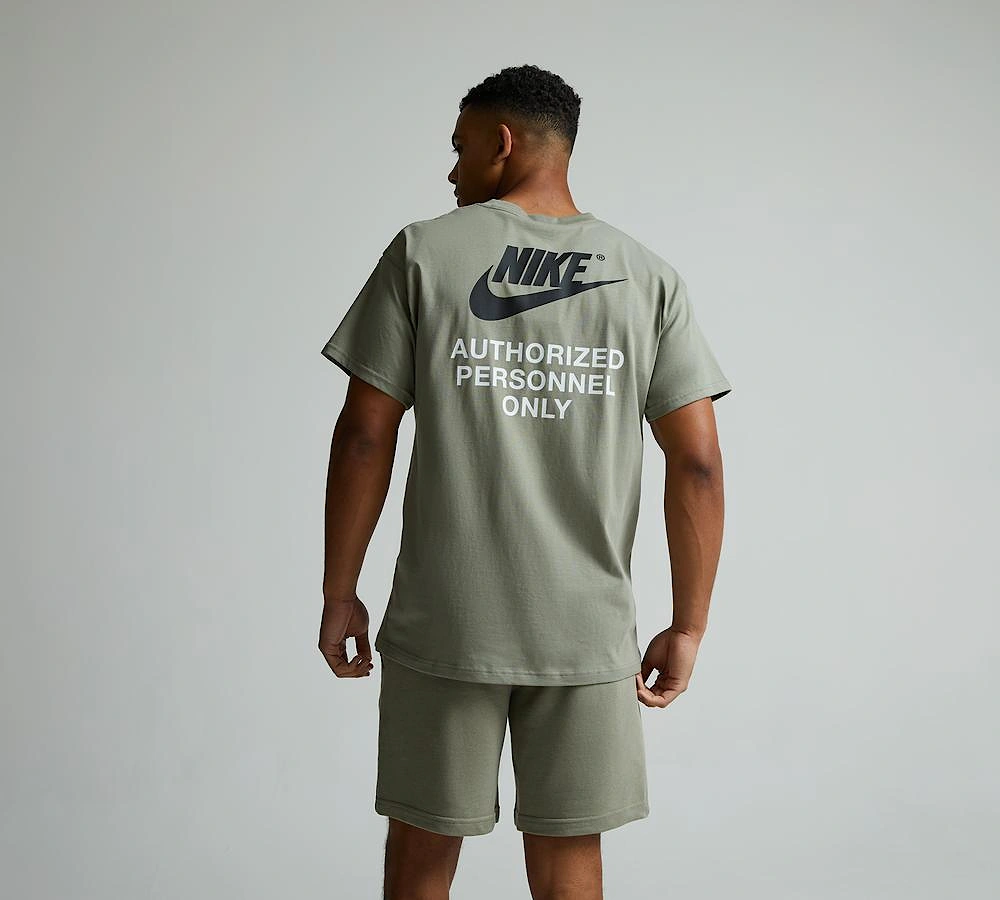 Sportswear Authorised T-Shirt & Short Set Olive