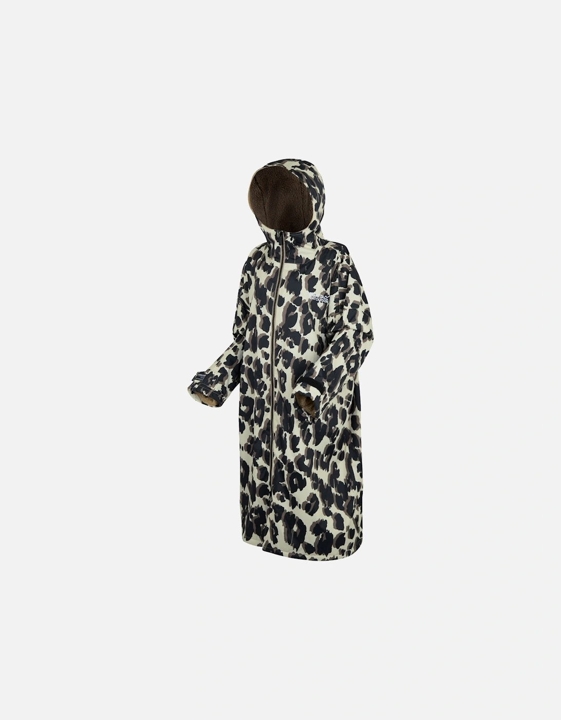 Unisex Adult Leopard Print Changing Robe
