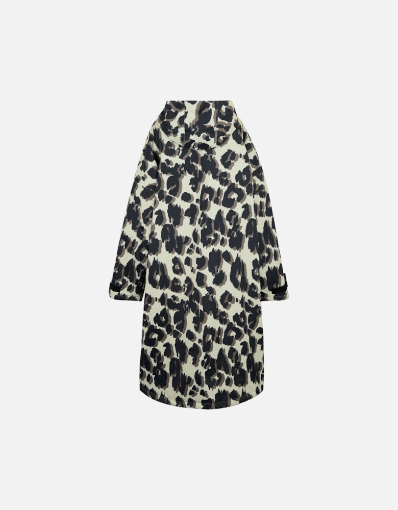 Unisex Adult Leopard Print Changing Robe