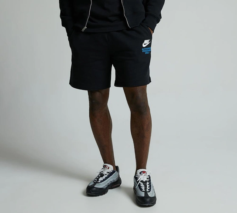Sportswear Authorised T-Shirt & Short Set Black