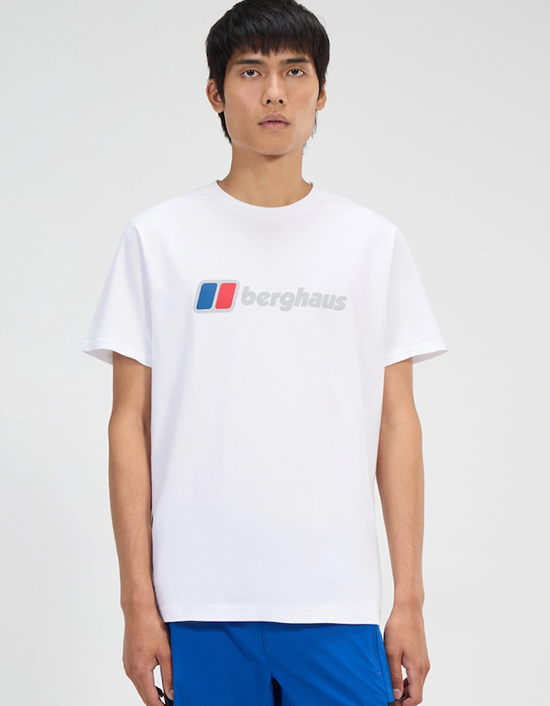 Berghaus Men's White Class Logo T-Shirt  38 Medium