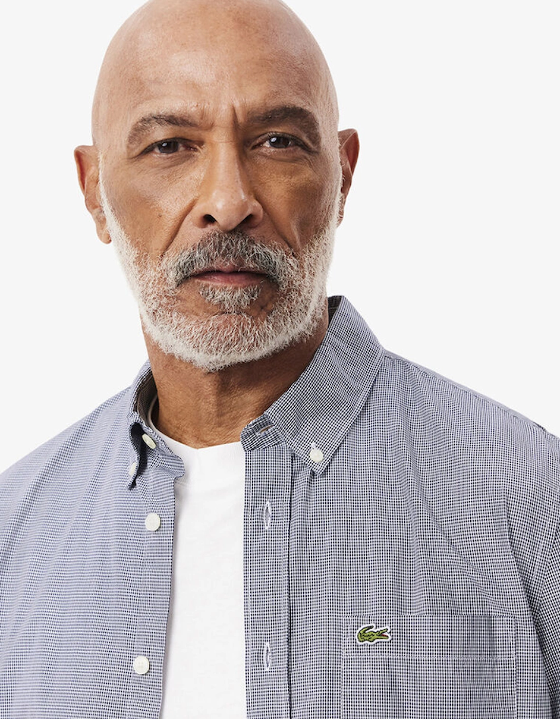 Regular Fit Gingham Poplin Shirt