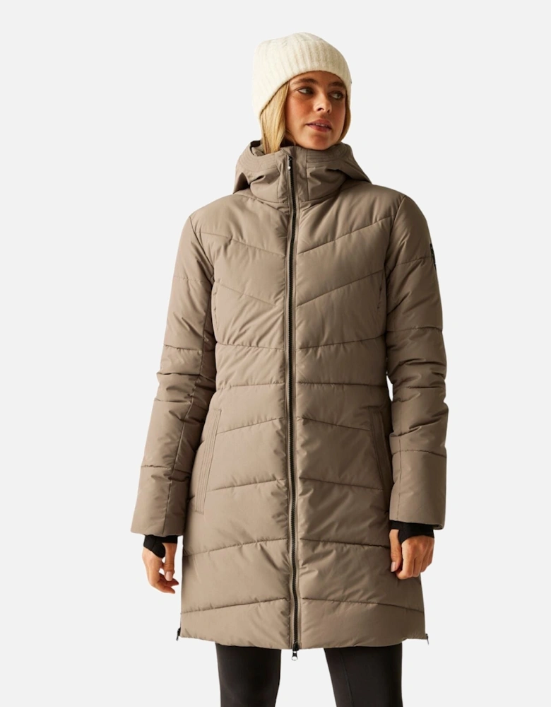 Womens Striking V Slim Fit Waterproof Ski Jacket