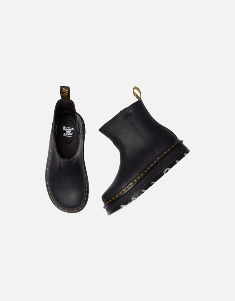 Zebzag Rigger Boot - Black