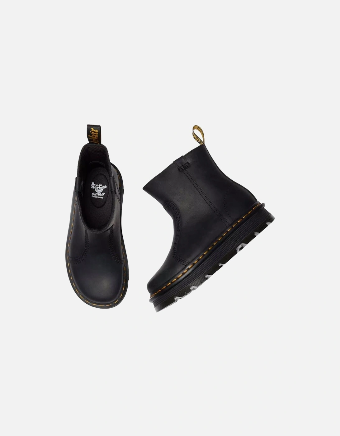 Zebzag Rigger Boot - Black