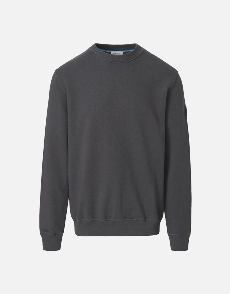 Badge Logo Sweatshirt Anthracite