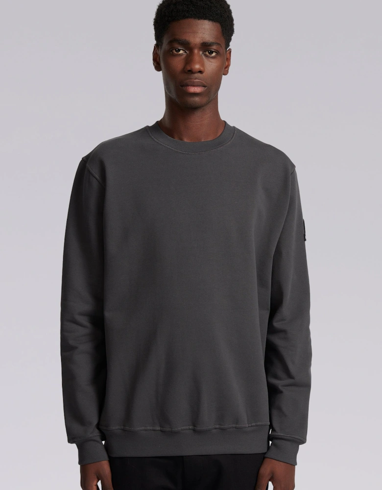 Badge Logo Sweatshirt Anthracite