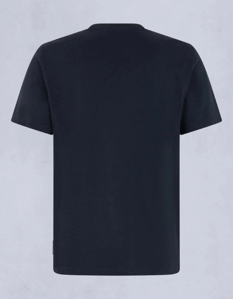 Crescent Tee 833 Navy