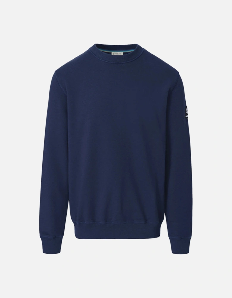 Badge Logo Sweatshirt Navy