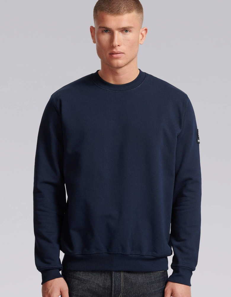 Badge Logo Sweatshirt Navy