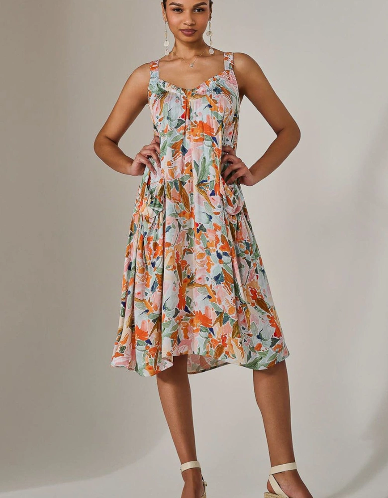 A-Line Pocket Smock Dress