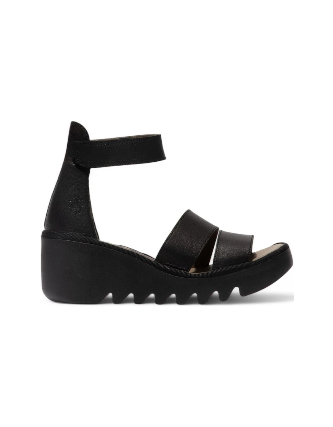 BONO290FLY Mousse Leather Sandals Espadrille Wedges, 2 of 1