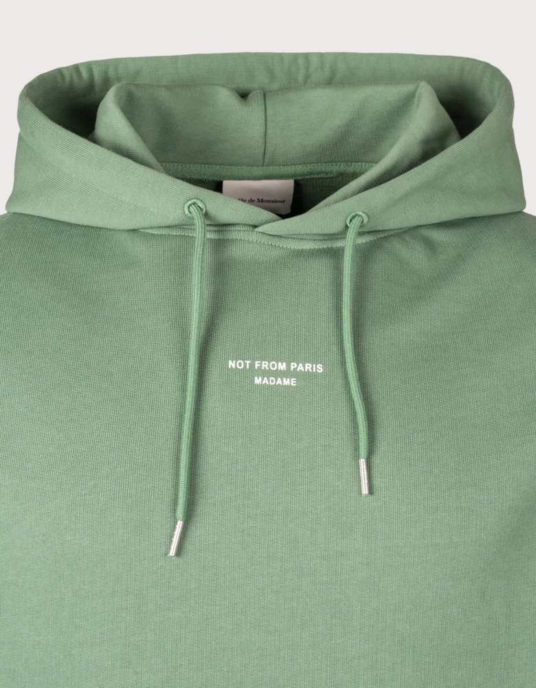 Relaxed Fit Le Hoodie Slogan Classique