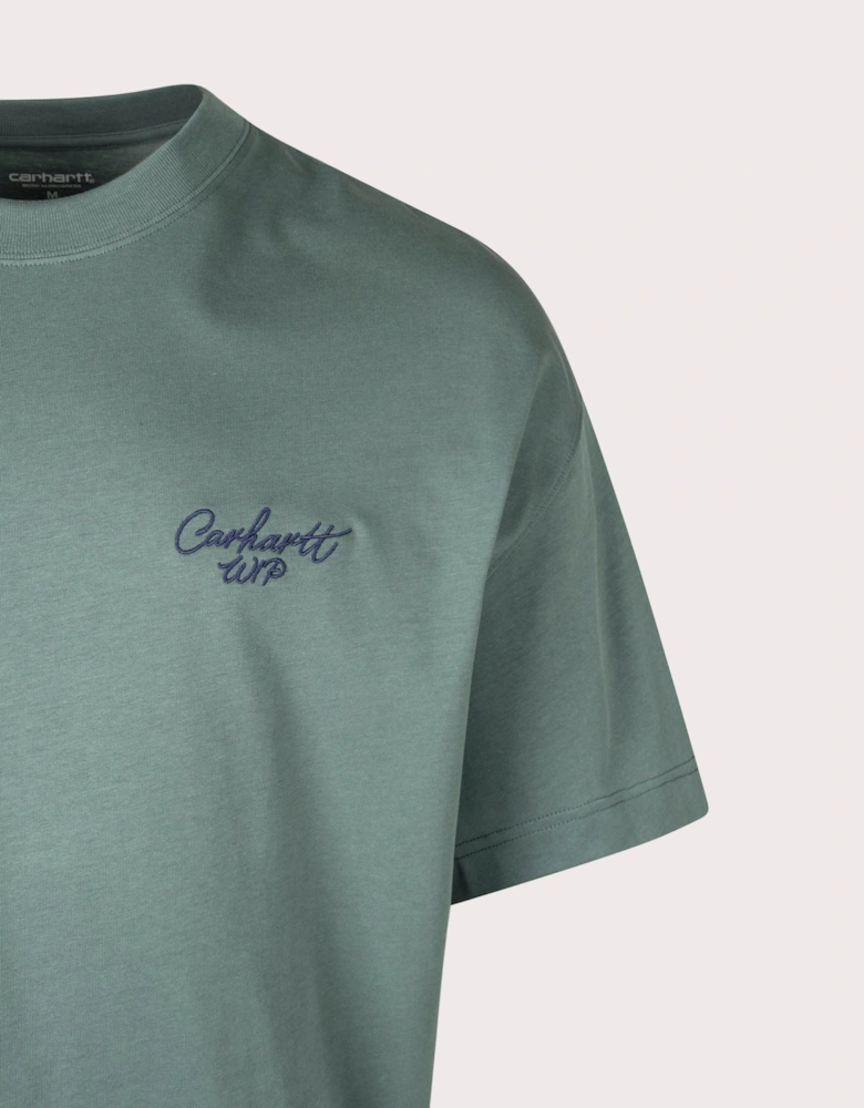 Relaxed Fit Signature Script T-Shirt