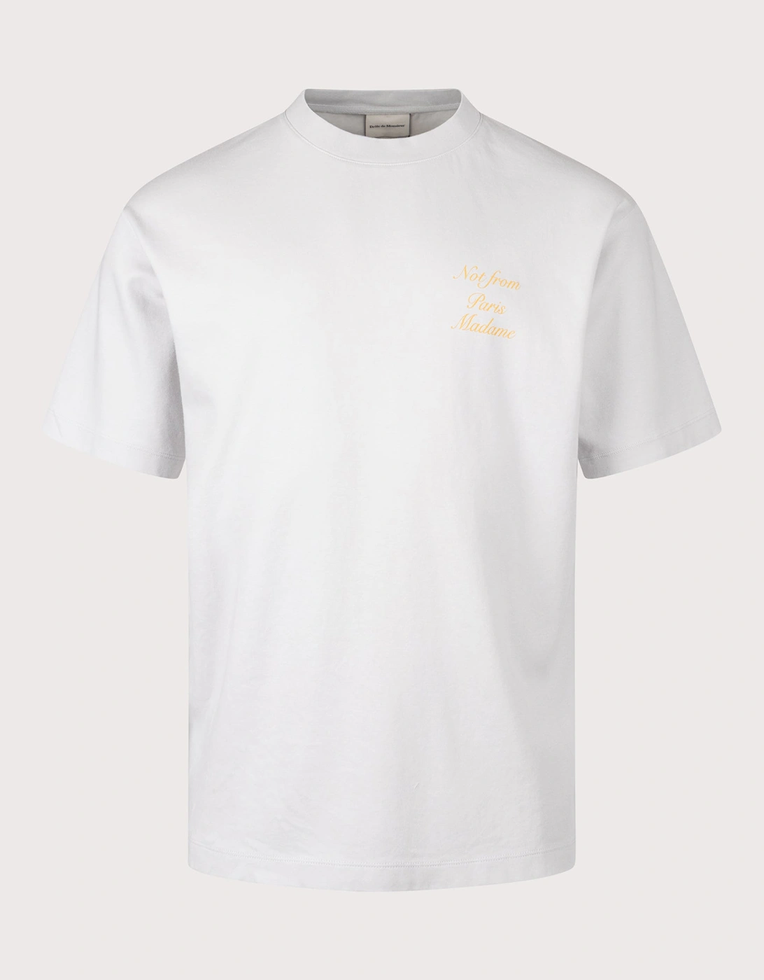 Relaxed Fit Le T-Shirt Slogan Calligraphie