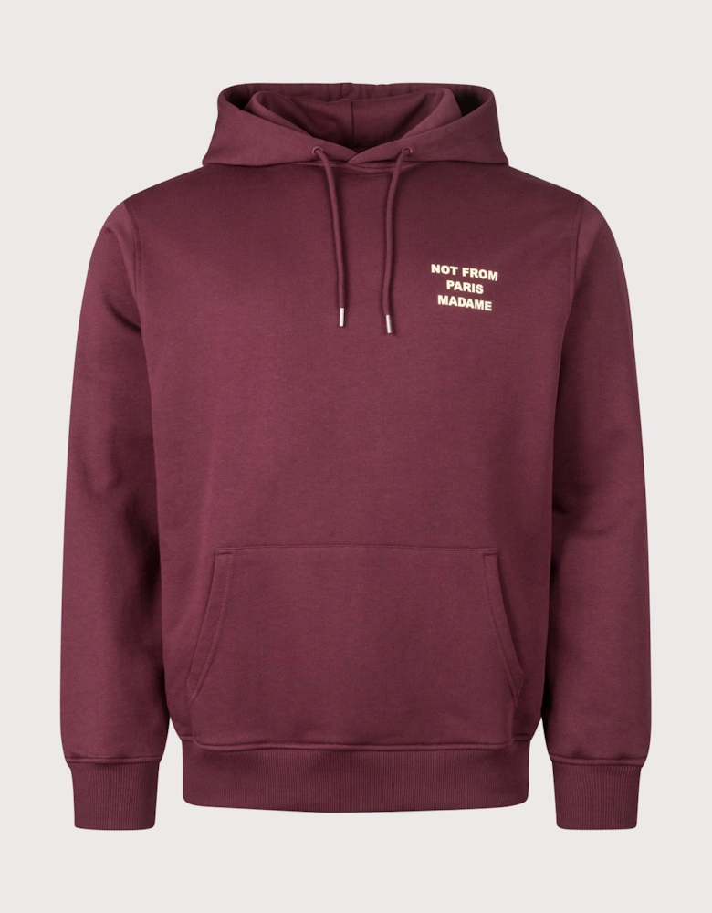 Relaxed Fit Le Hoodie Slogan