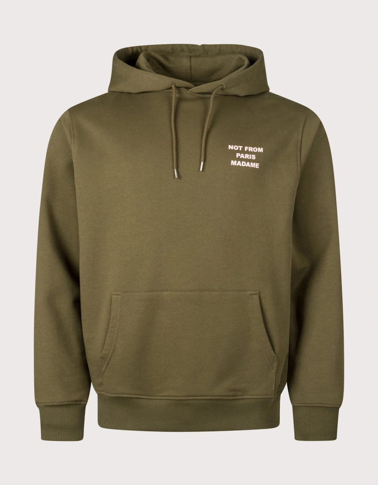 Relaxed Fit Le Hoodie Slogan