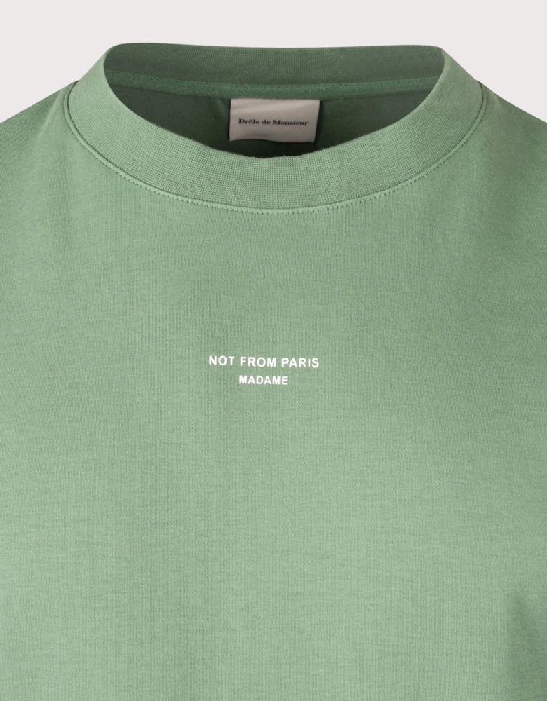 Relaxed Fit Le T-Shirt Slogan Classique