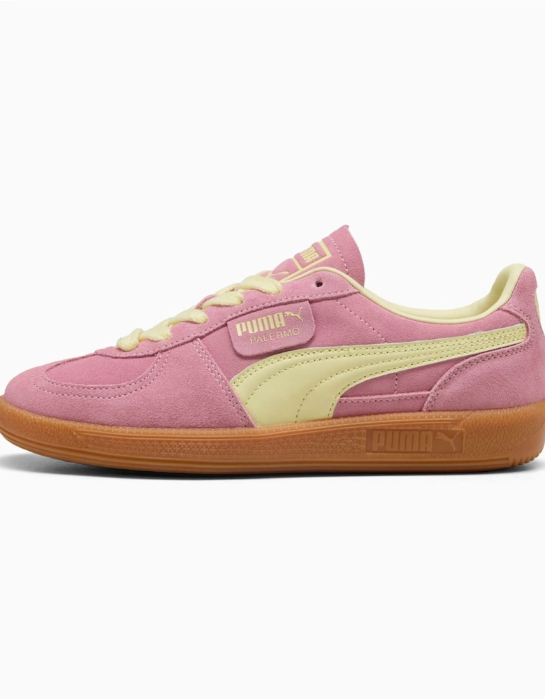 Palermo Suede Pink/Green Trainers