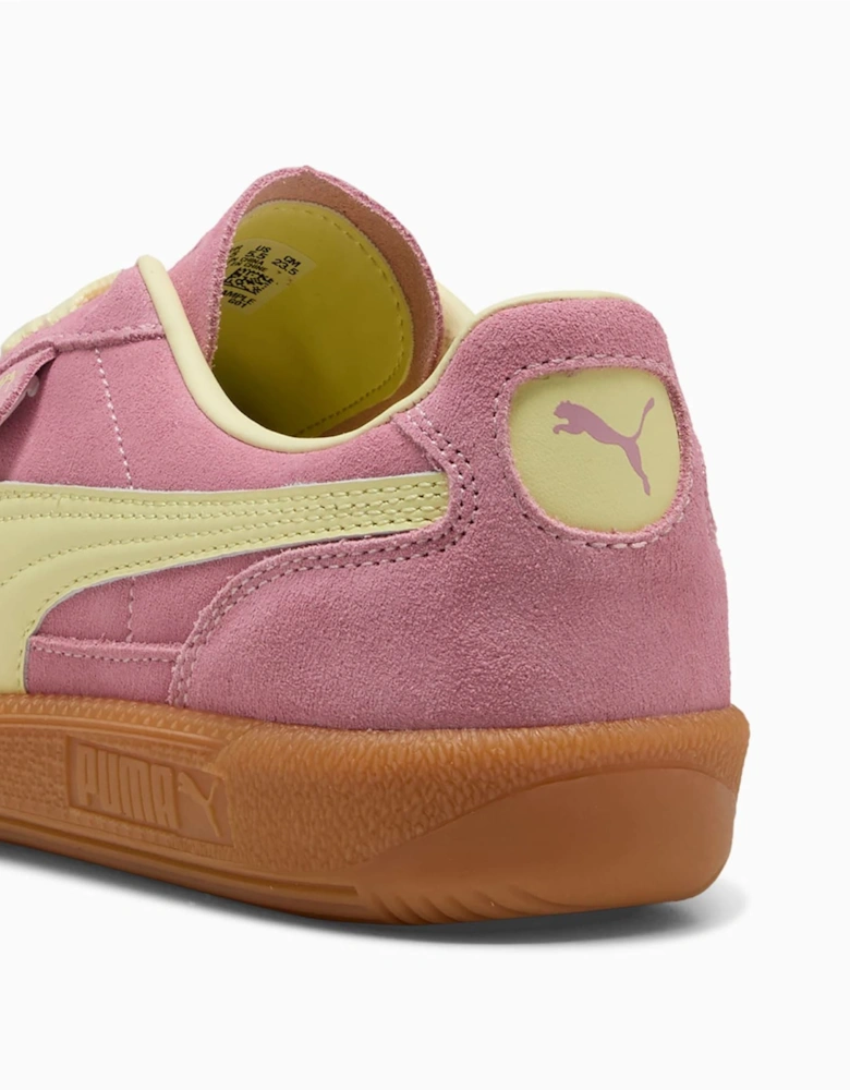 Palermo Suede Pink/Green Trainers