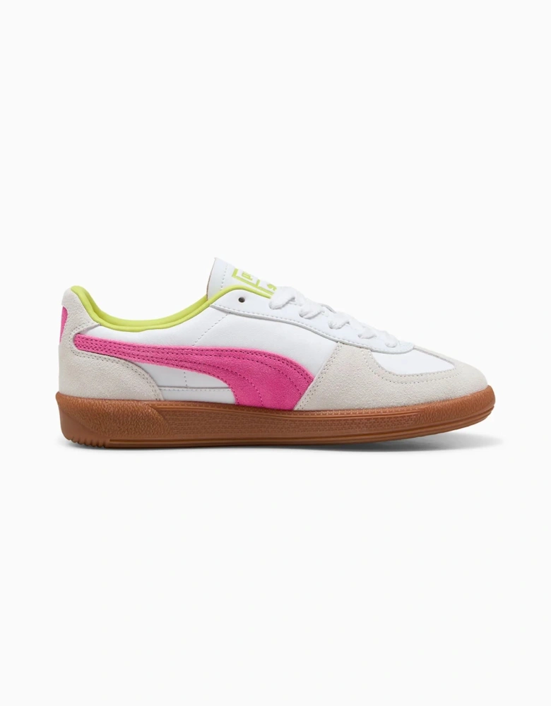 Palermo Leather Men's White/Pink Trainers