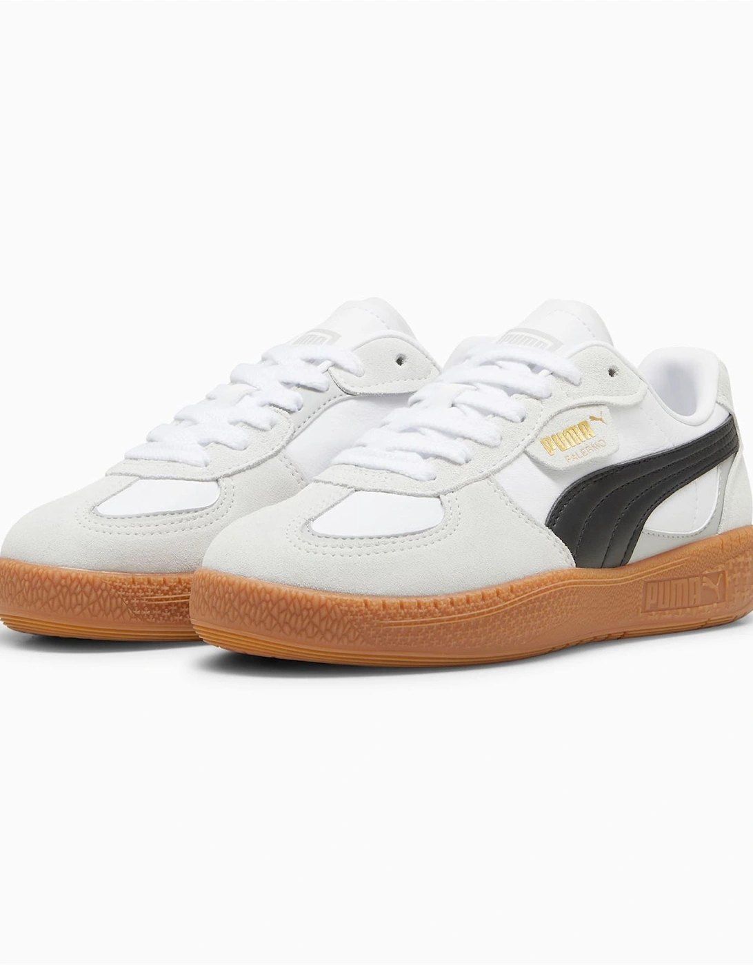 Palermo Moda Leather Women's Grey/Black Trainers