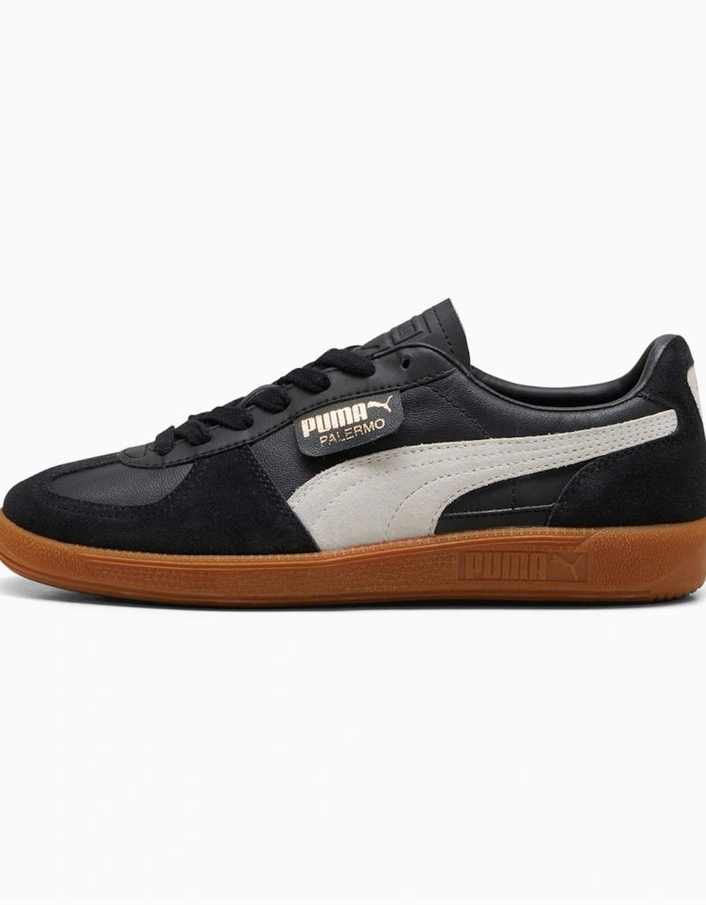 Palermo Leather Black Trainers