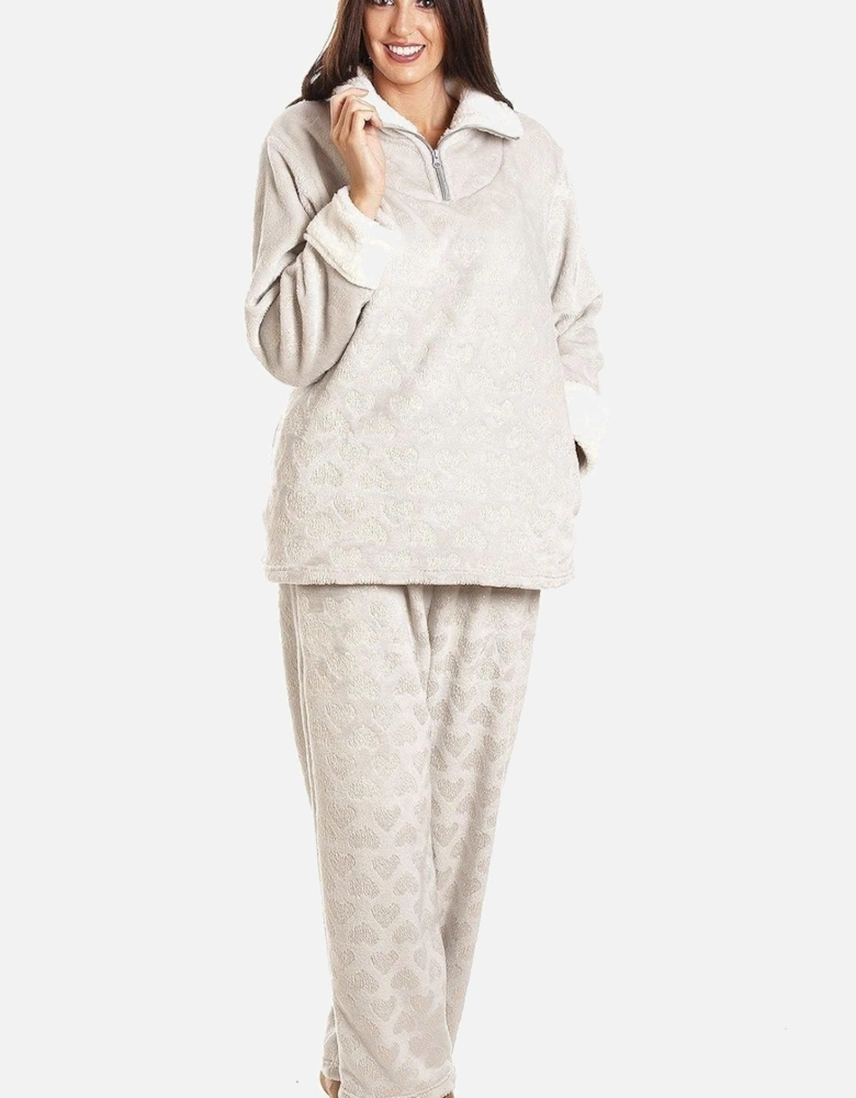 Supersoft Glitter Heart Pyjama Set